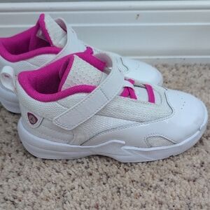 Jordan Max Aura 6 (TD) Toddler Shoes Size 10c FQ8296 160 White/Fire Pink